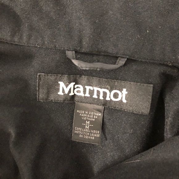MARMOT windbreaker lined zippers men’s medium - Picture 7 of 10